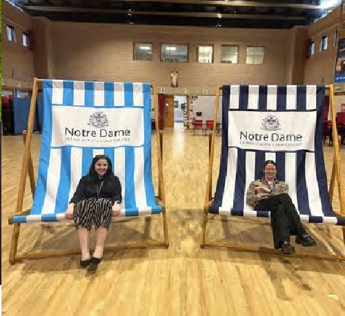 Giant Wooden Deckchair - Custom Printed